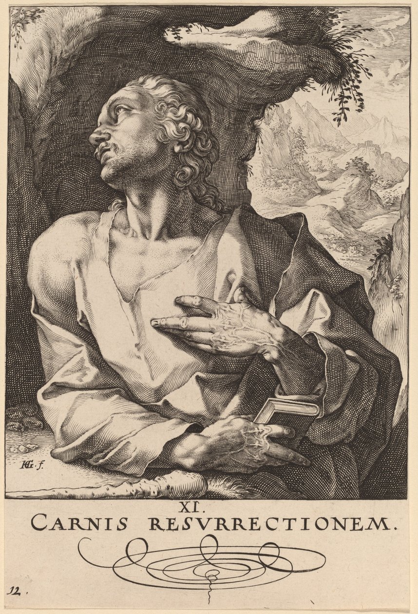 San Judas Tadeo de Hendrik Goltzius