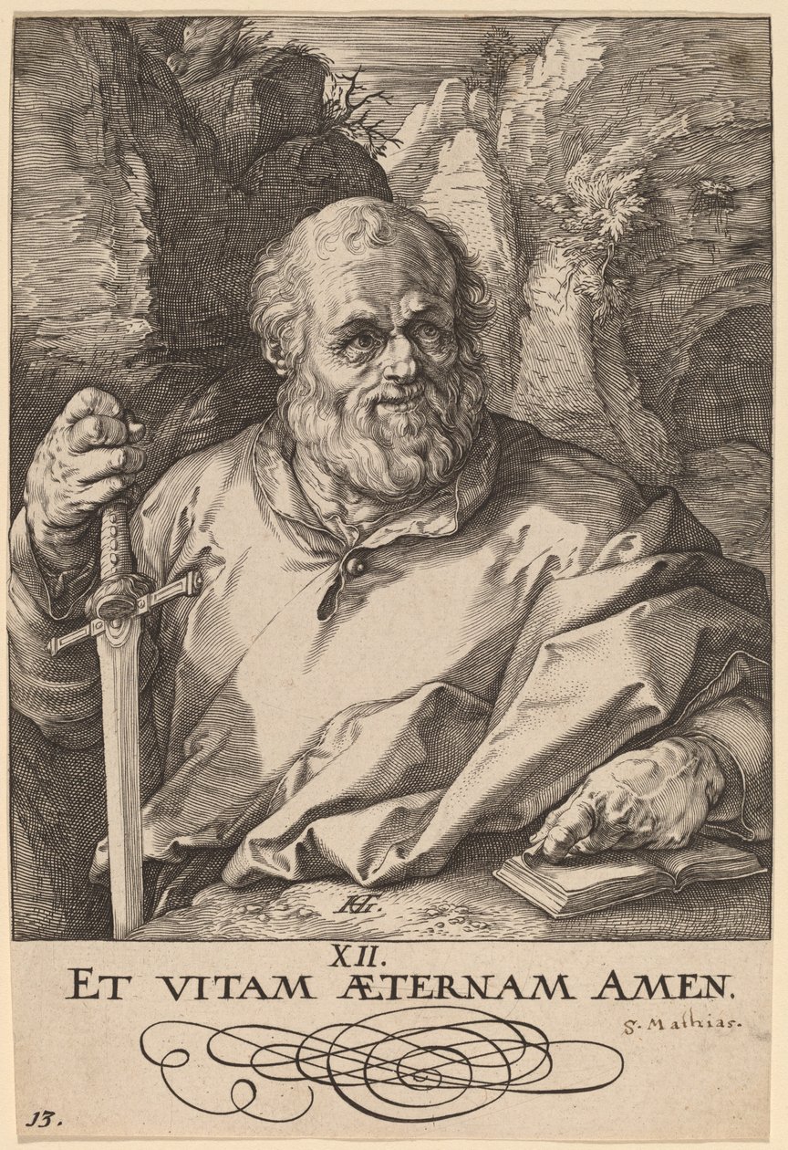 San Matías de Hendrik Goltzius