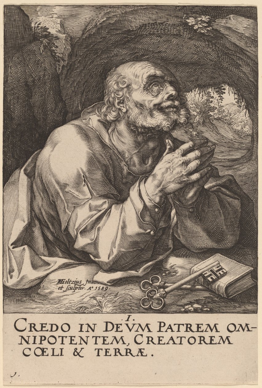 San Pedro de Hendrik Goltzius