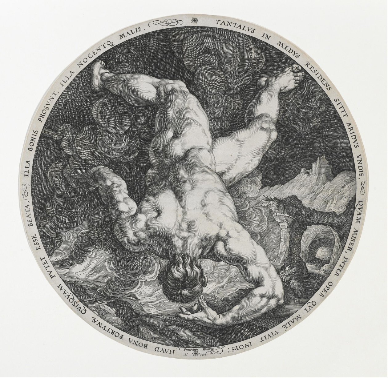 Tantalus de Hendrik Goltzius