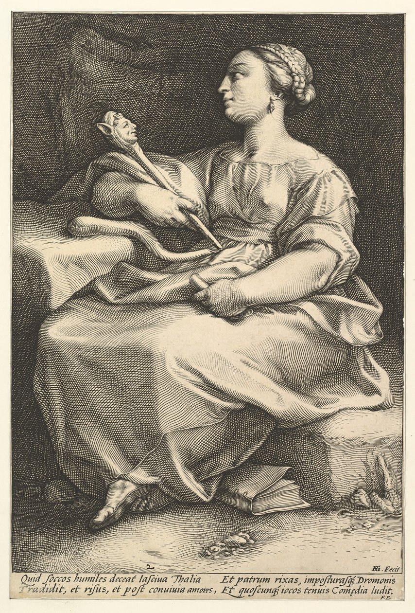 Thalia de Hendrik Goltzius