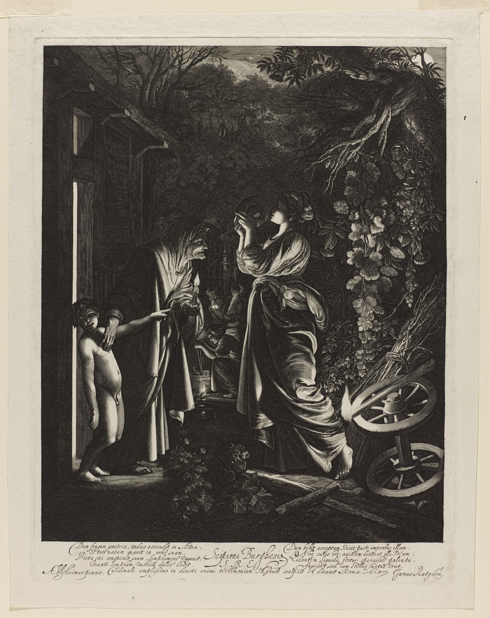 La Burla de Ceres (Ceres Buscando a su Hija) de Hendrik Goudt