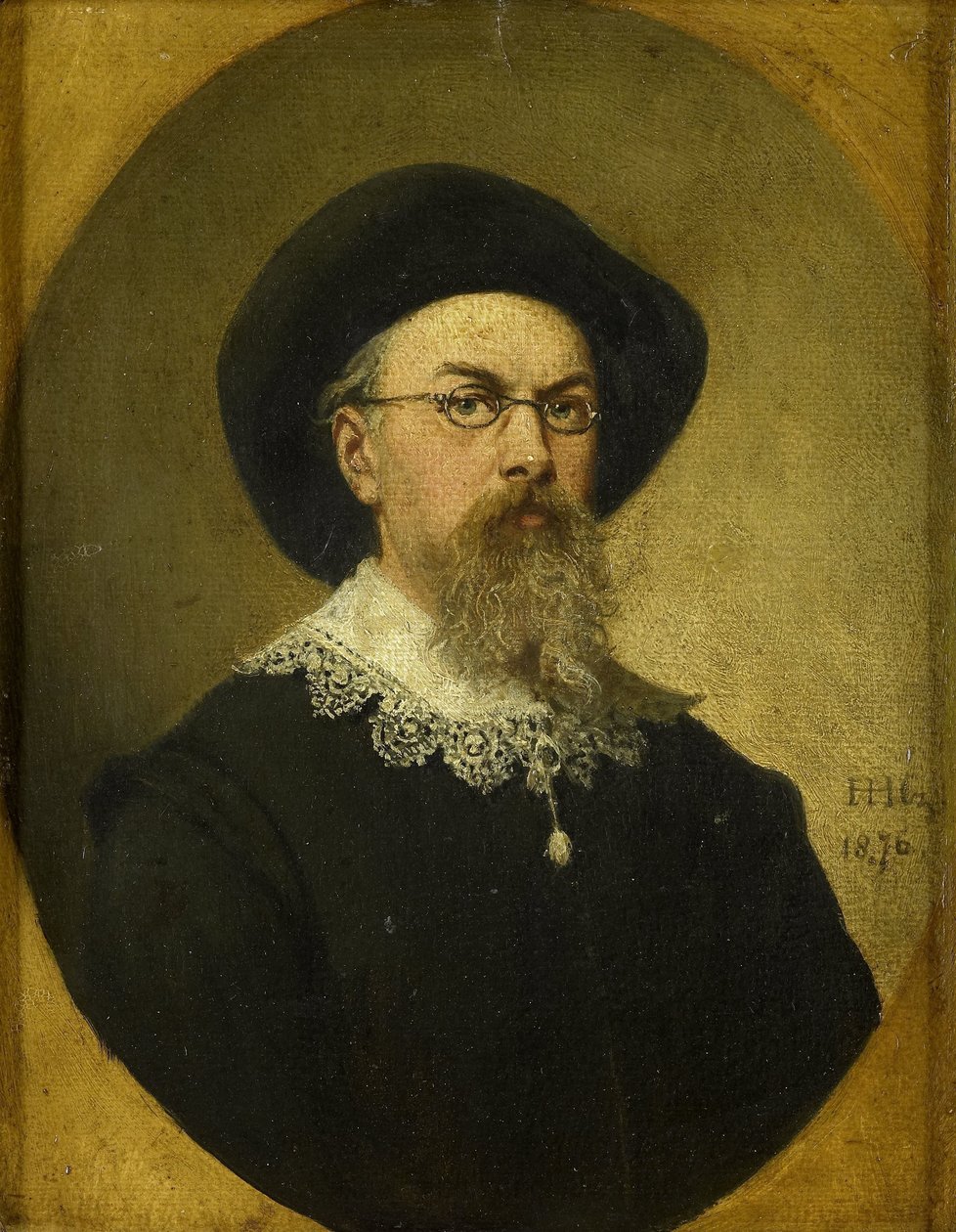 Autorretrato de Hendrik Hollander Cz.