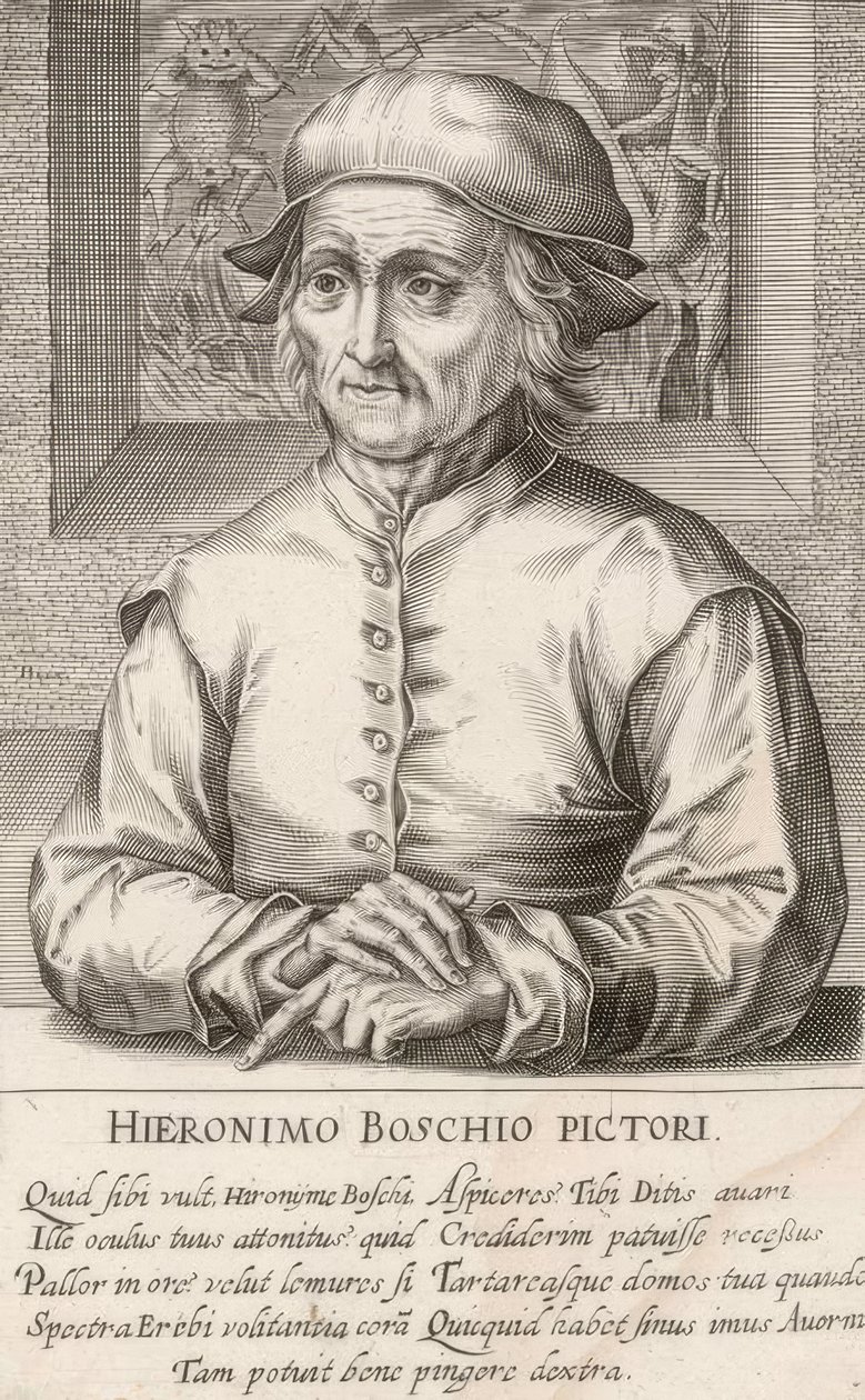 Hieronimo Boschio Pictori de Hendrik I Hondius