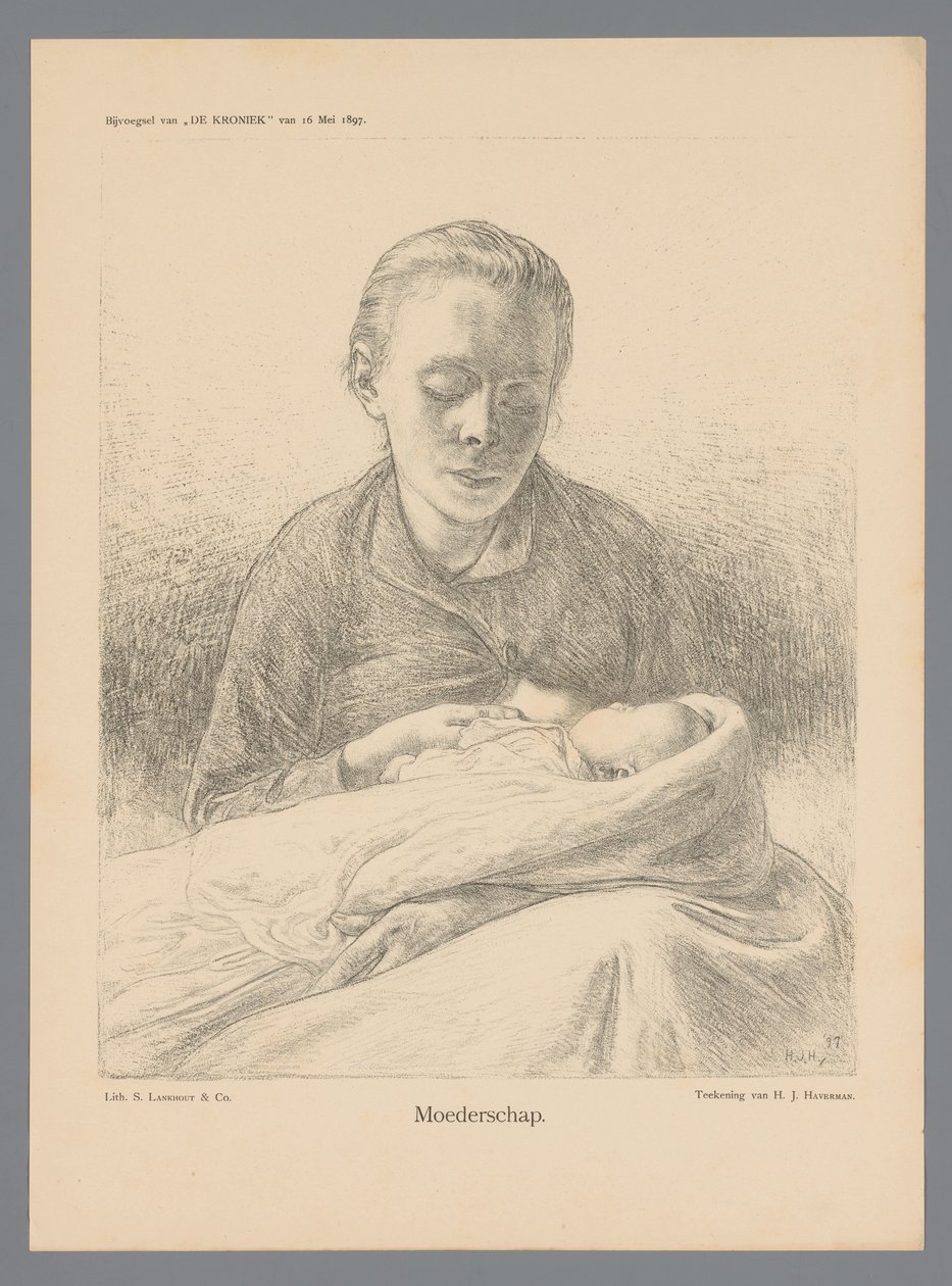 Maternidad (título sobre objeto) de Hendrik Johannes Haverman