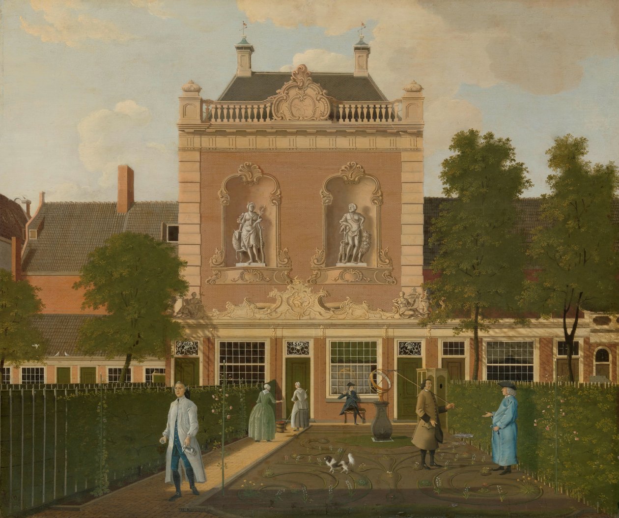 El jardín y la cochera del 524 de Keizersgracht en Ámsterdam
El jardín y la cochera de Keizersgracht 524 en Ámsterdam de Hendrik Keun