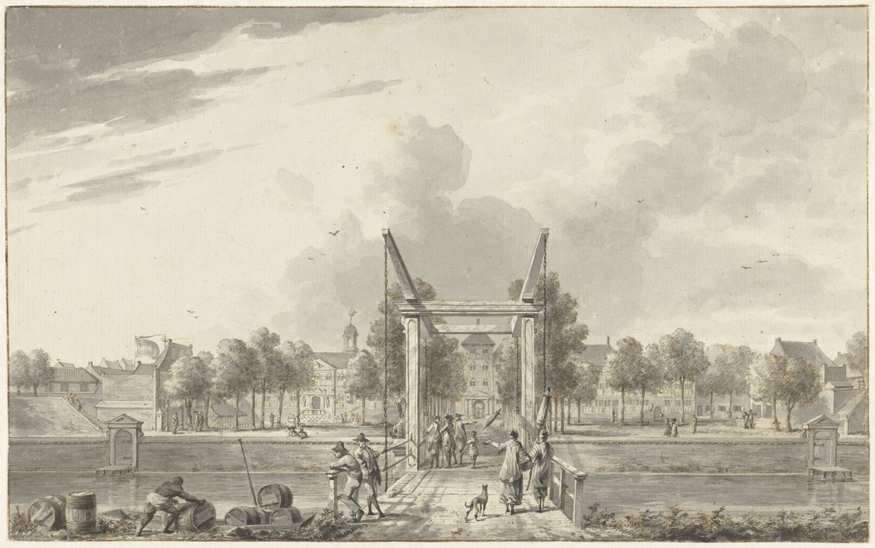 La Casa del Gobernador en Batavia de Hendrik Kobell
