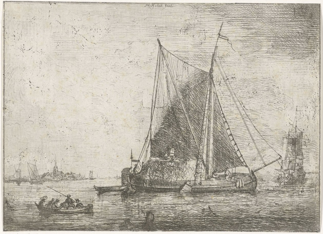 barcaza de heno de Hendrik Kobell
