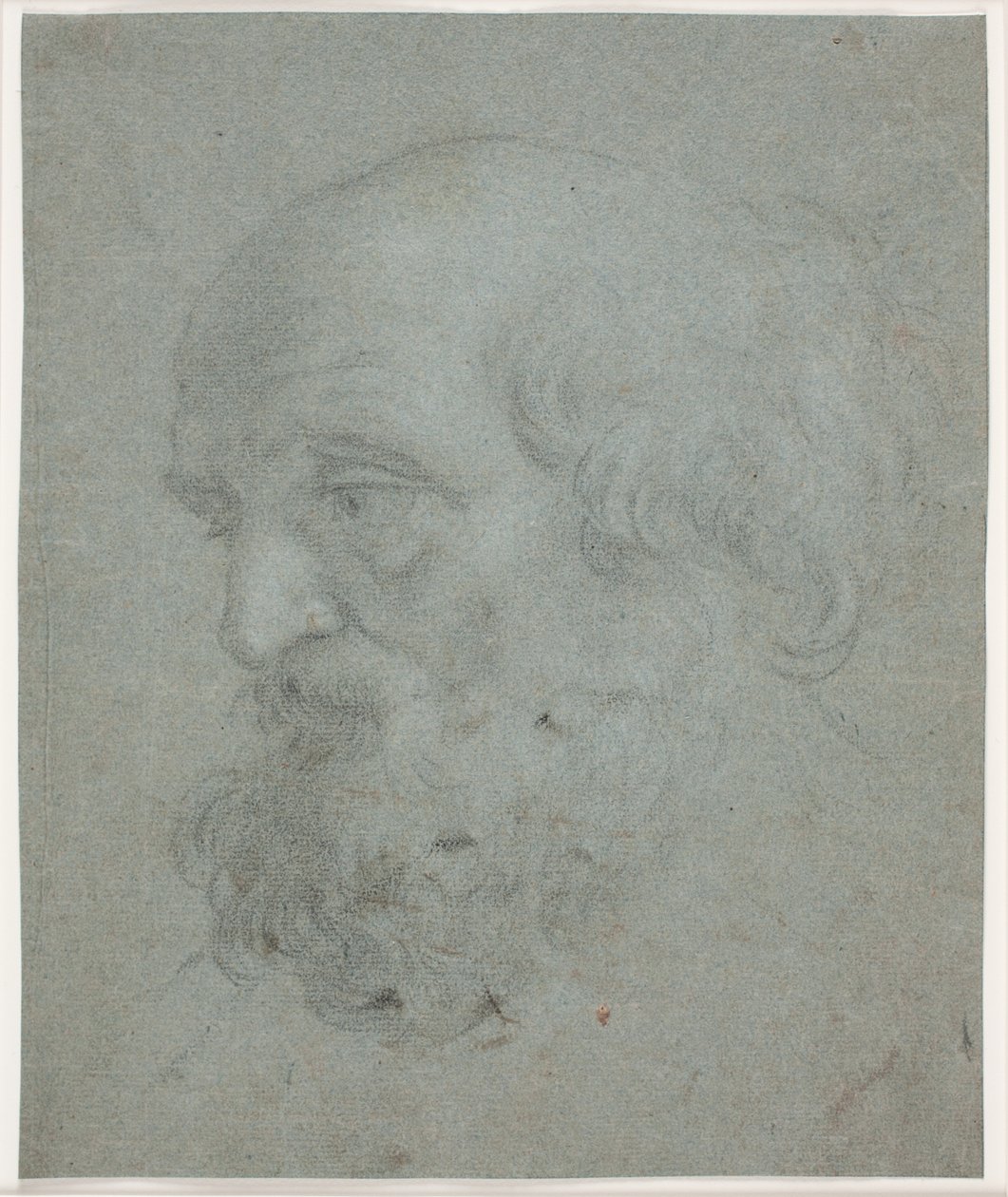 Cabeza de hombre barbudo (Apóstol Pedro) de Hendrik Krock