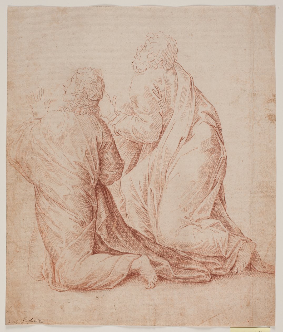 Dos hombres arrodillados de Hendrik Krock
