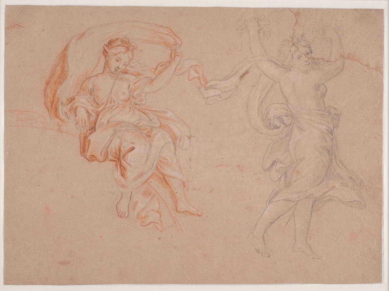 Dos estudios de mujeres de Hendrik Krock