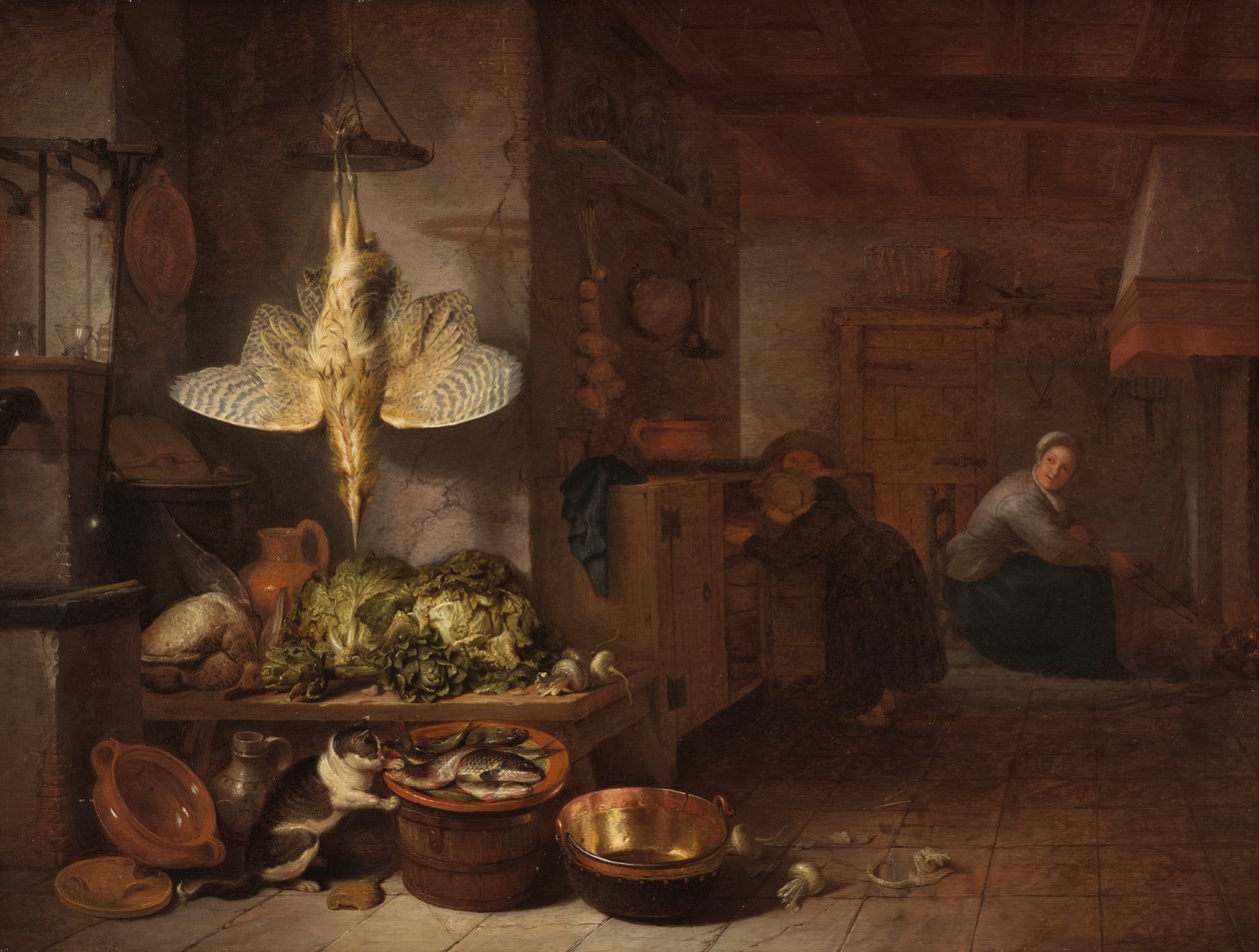 Una cocina de Hendrik Martensz. Sorgh