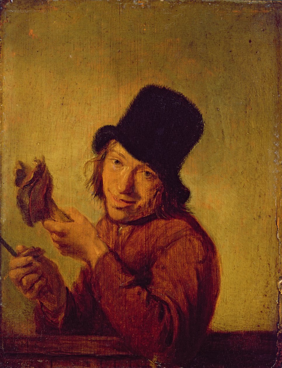 El comedor de jamón de Hendrik Martensz Sorgh