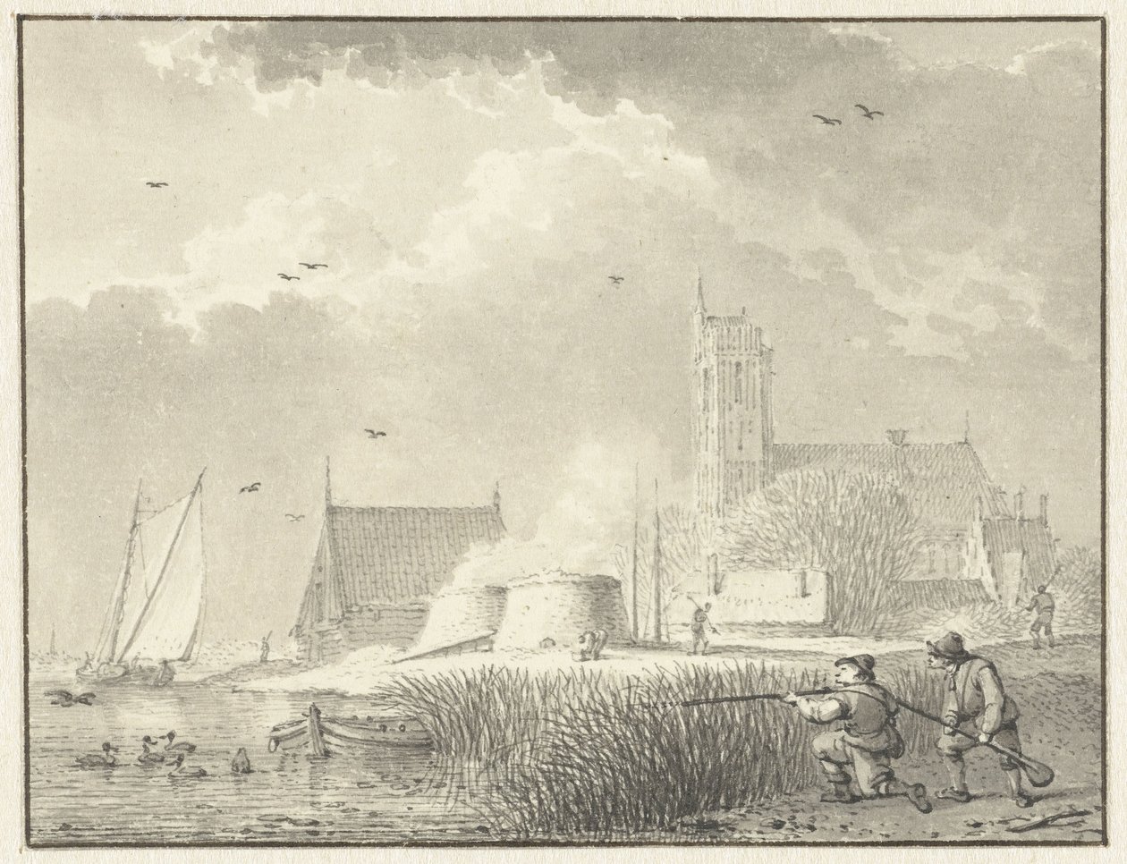 caza de patos de Hendrik Meijer