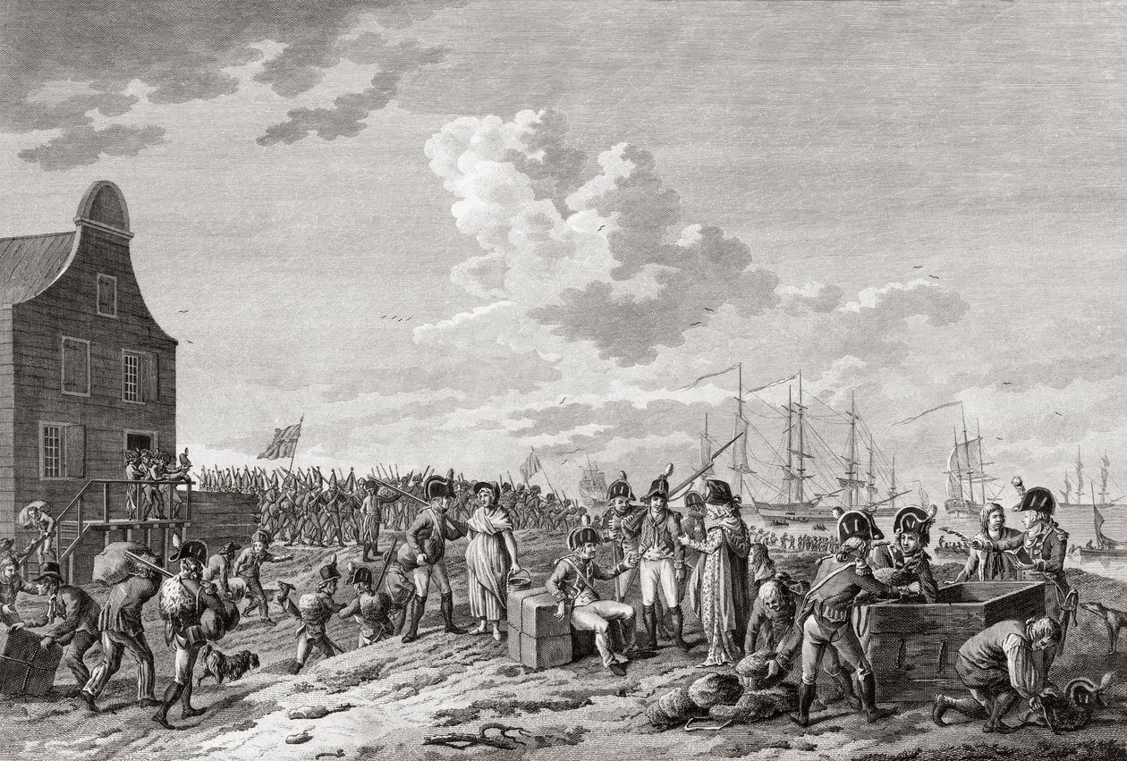 Retirada de Den Helder de Hendrik Roosing