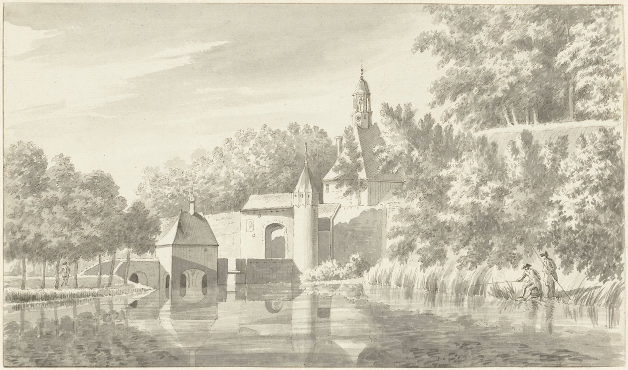 Puerta de vecinos en Tiel de Hendrik Tavenier