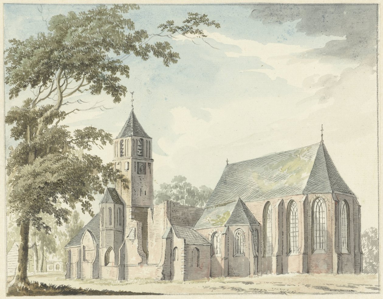 Iglesia en Warmond de Hendrik Tavenier