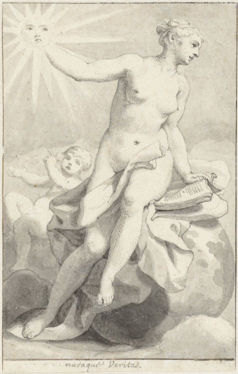 Figura femenina alegórica sentada de Hendrik van Limborch
