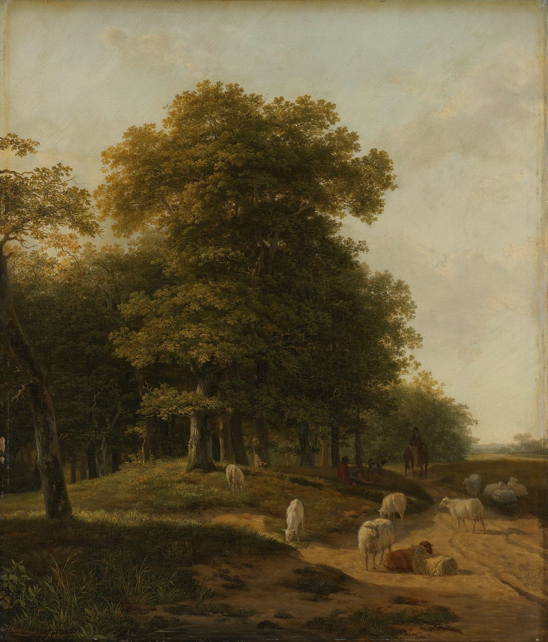 Paisaje de Gelder de Hendrikus van de Sande Bakhuyzen
