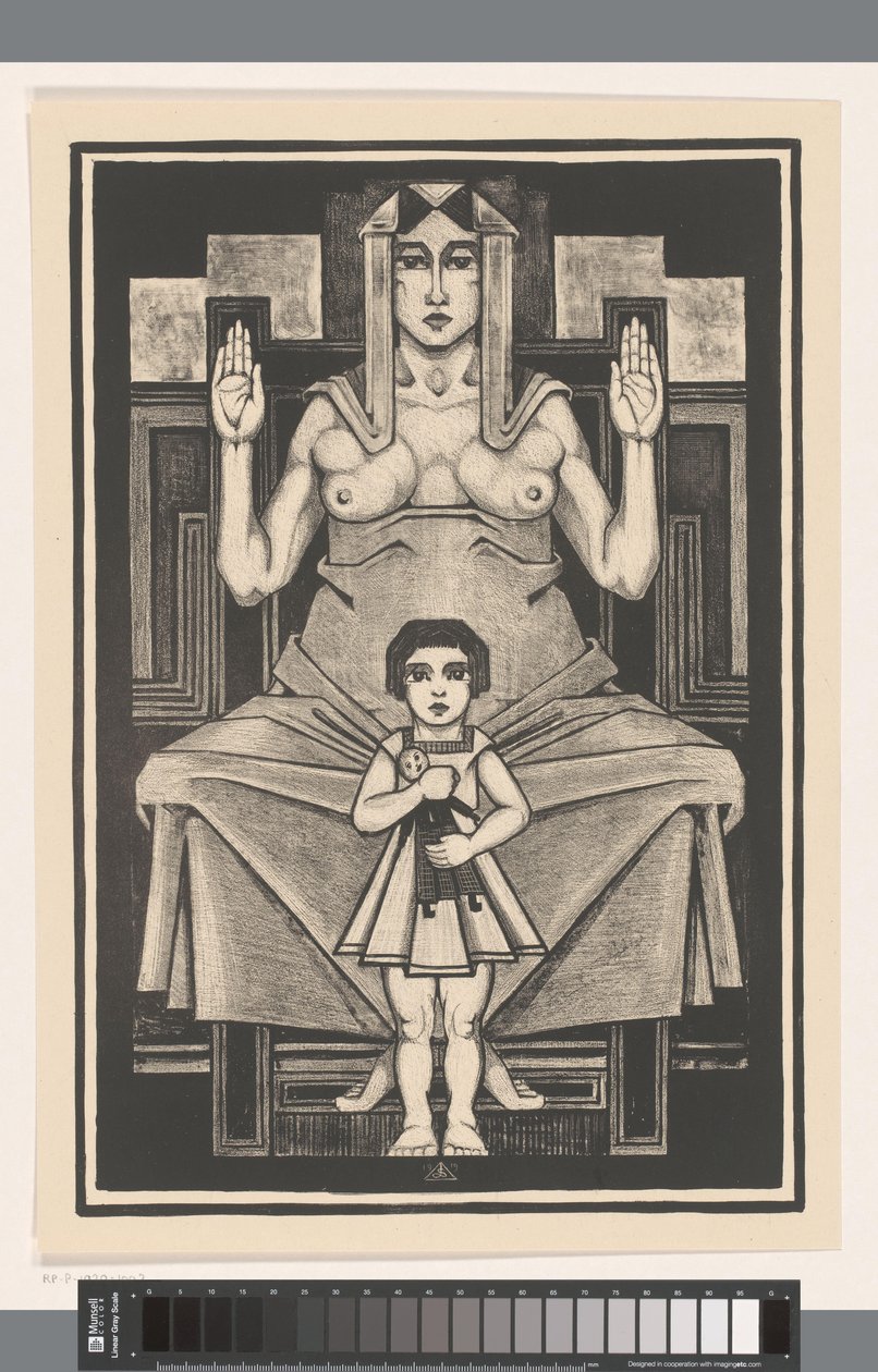 Madre con hijo de Henk Schilling