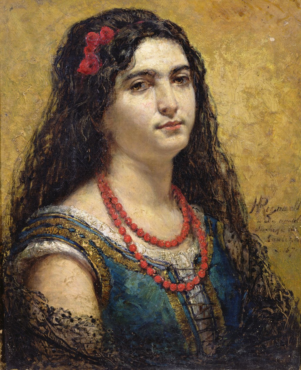 La mujer española, 1870 de Henri Alexandre Georges Regnault