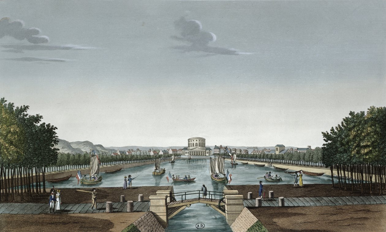 Vista del Bassin du Canal de l