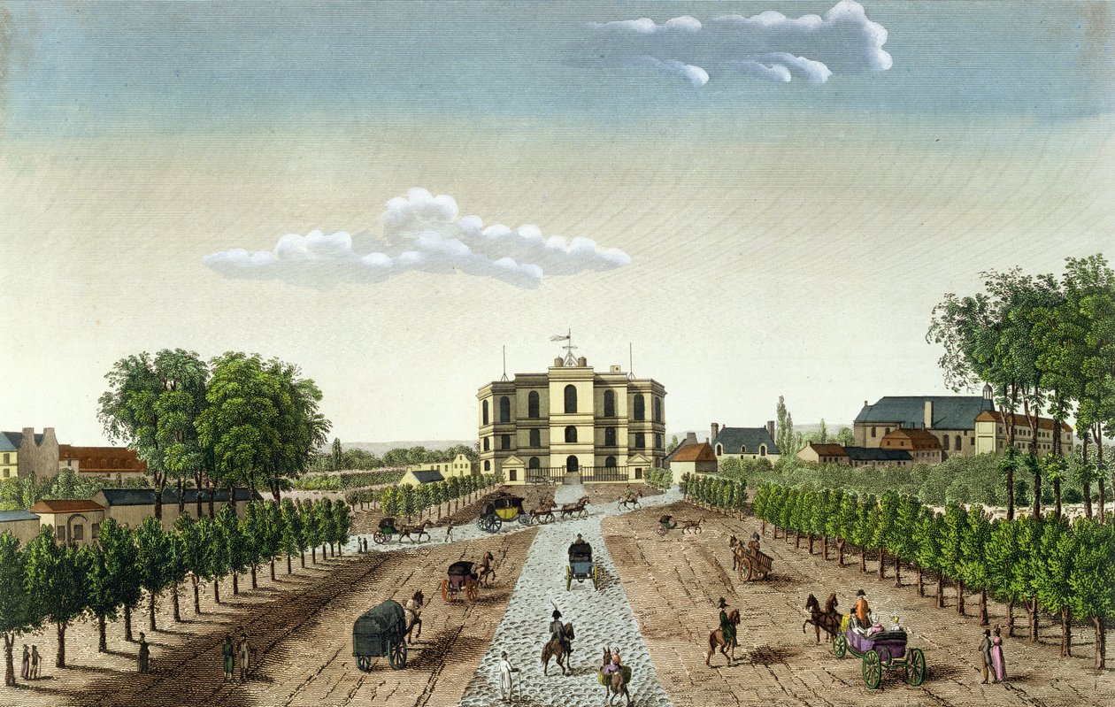 El Real Observatorio, c.1815-20 de Henri Courvoisier Voisin