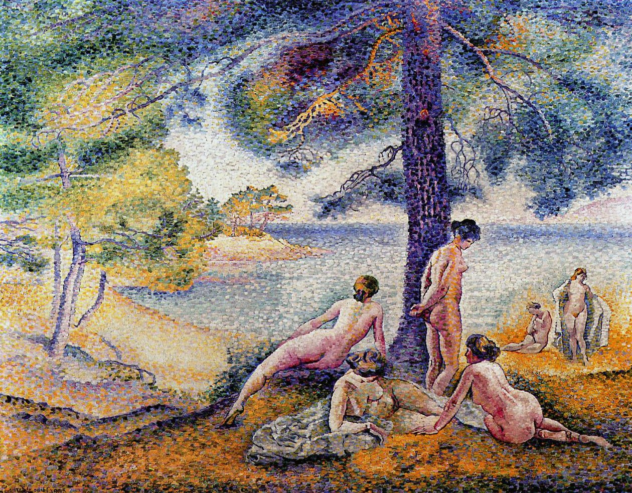 A la sombra, 1902 de Henri Edmond Cross