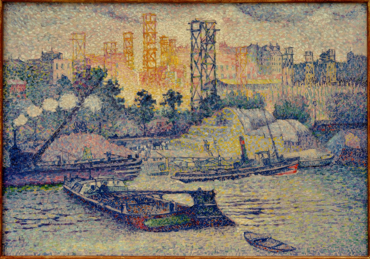 Quai de Passy de Henri Edmond Cross