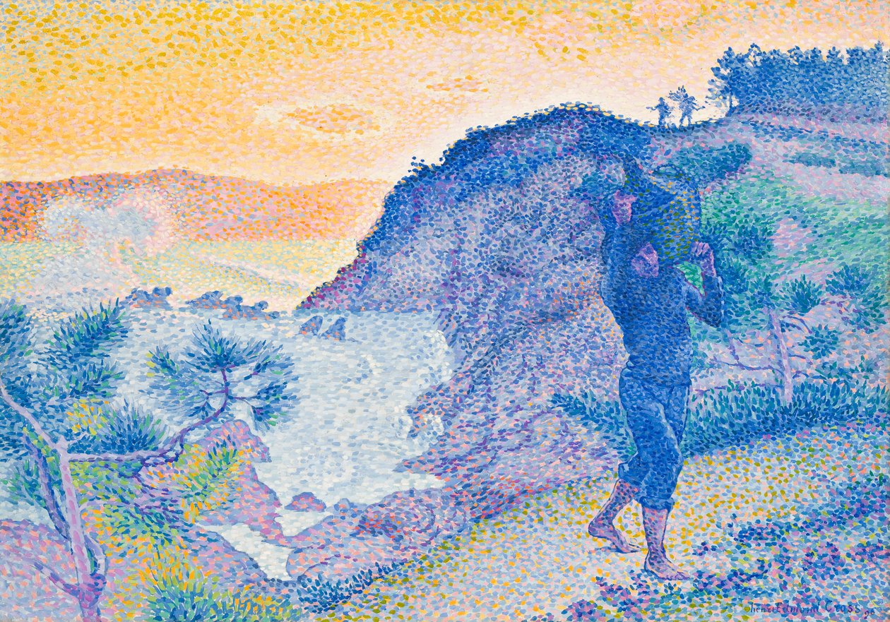 El regreso del pescador, 1896 de Henri Edmond Cross