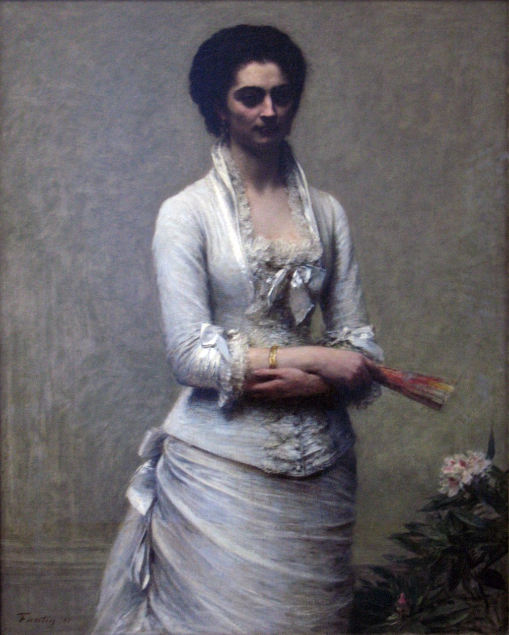 Retrato de Eva Callimachi-Catargi de Ignace Henri Jean Fantin Latour
