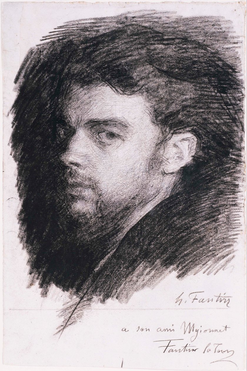 Autorretrato de Ignace Henri Jean Fantin Latour
