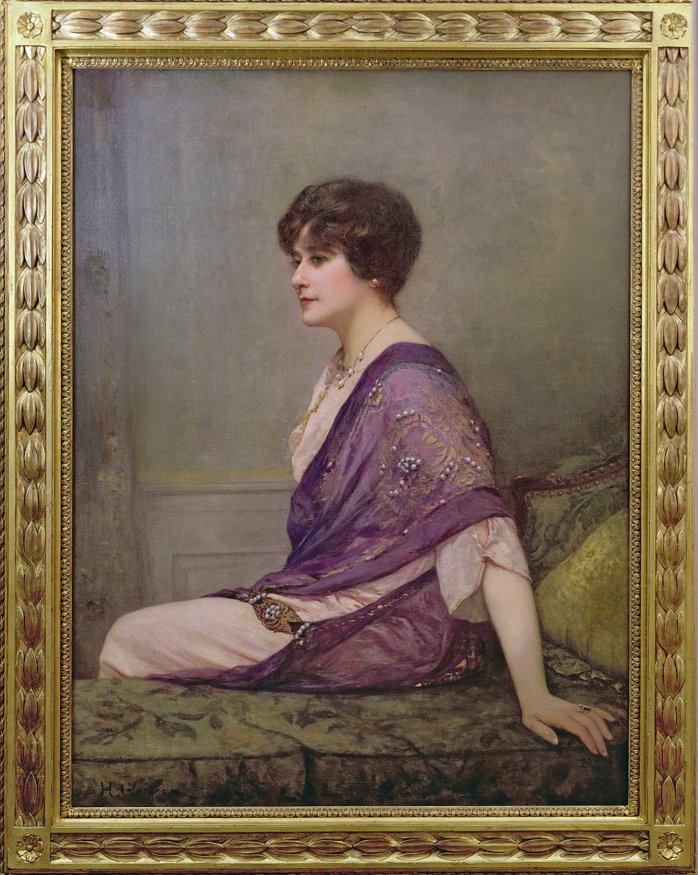 Retrato de la modista Madame Paquin (1869-1936) de Henri Gervex