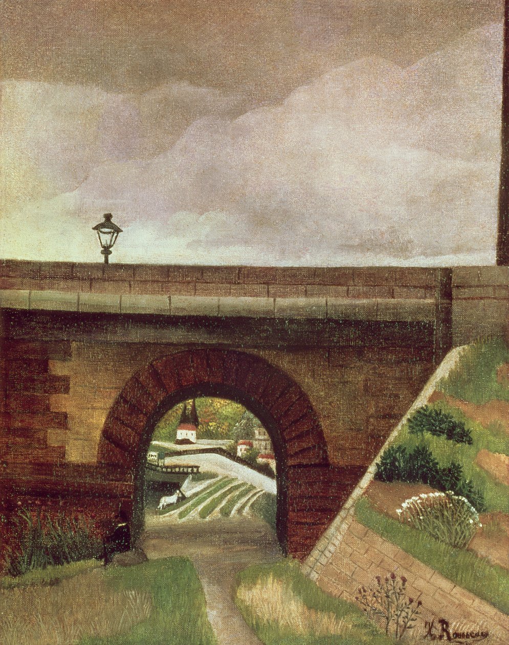 Puente de Sèvres de Henri Rousseau