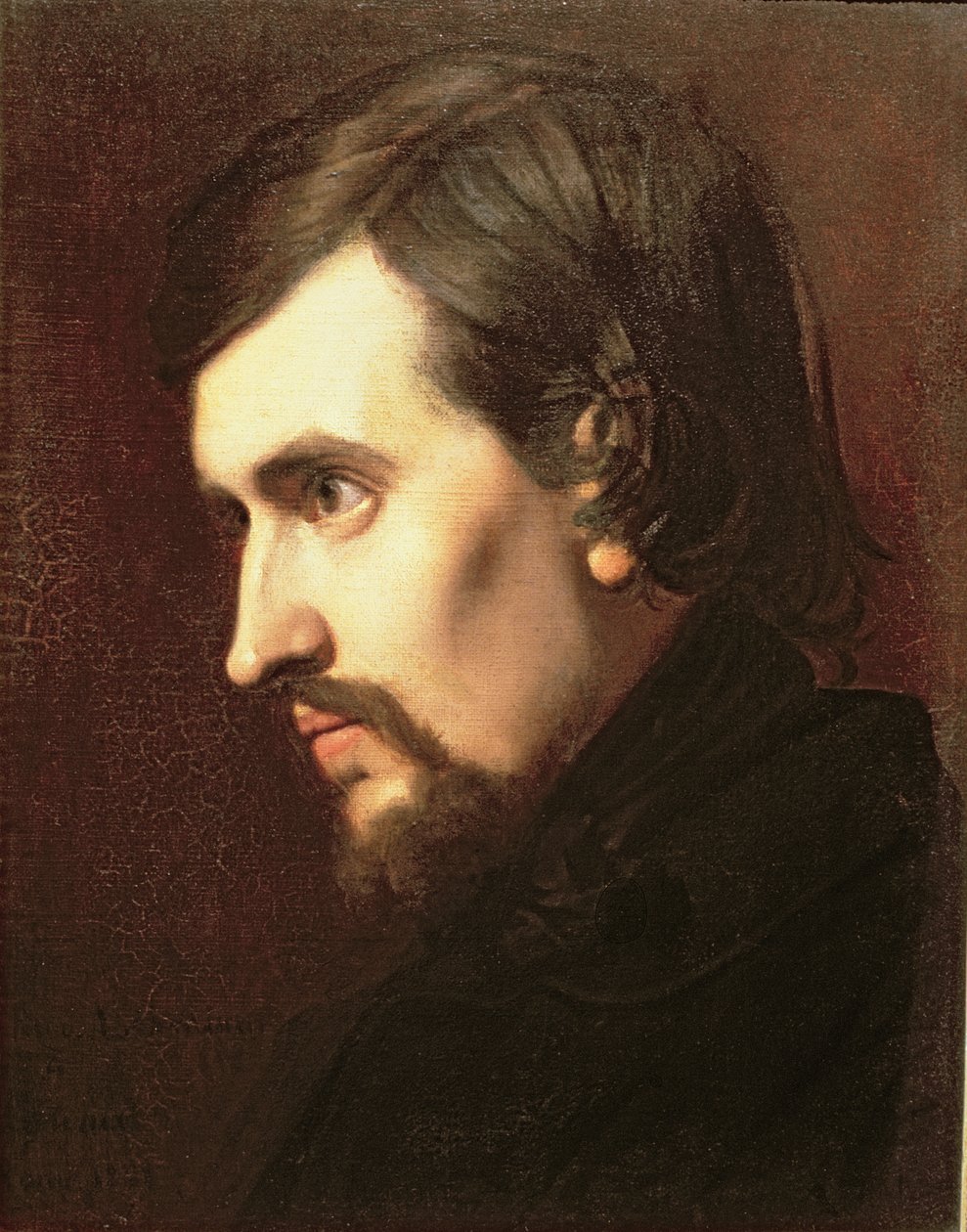 Retrato de Charles Francois Gounod (1818-93) de Henri Lehmann