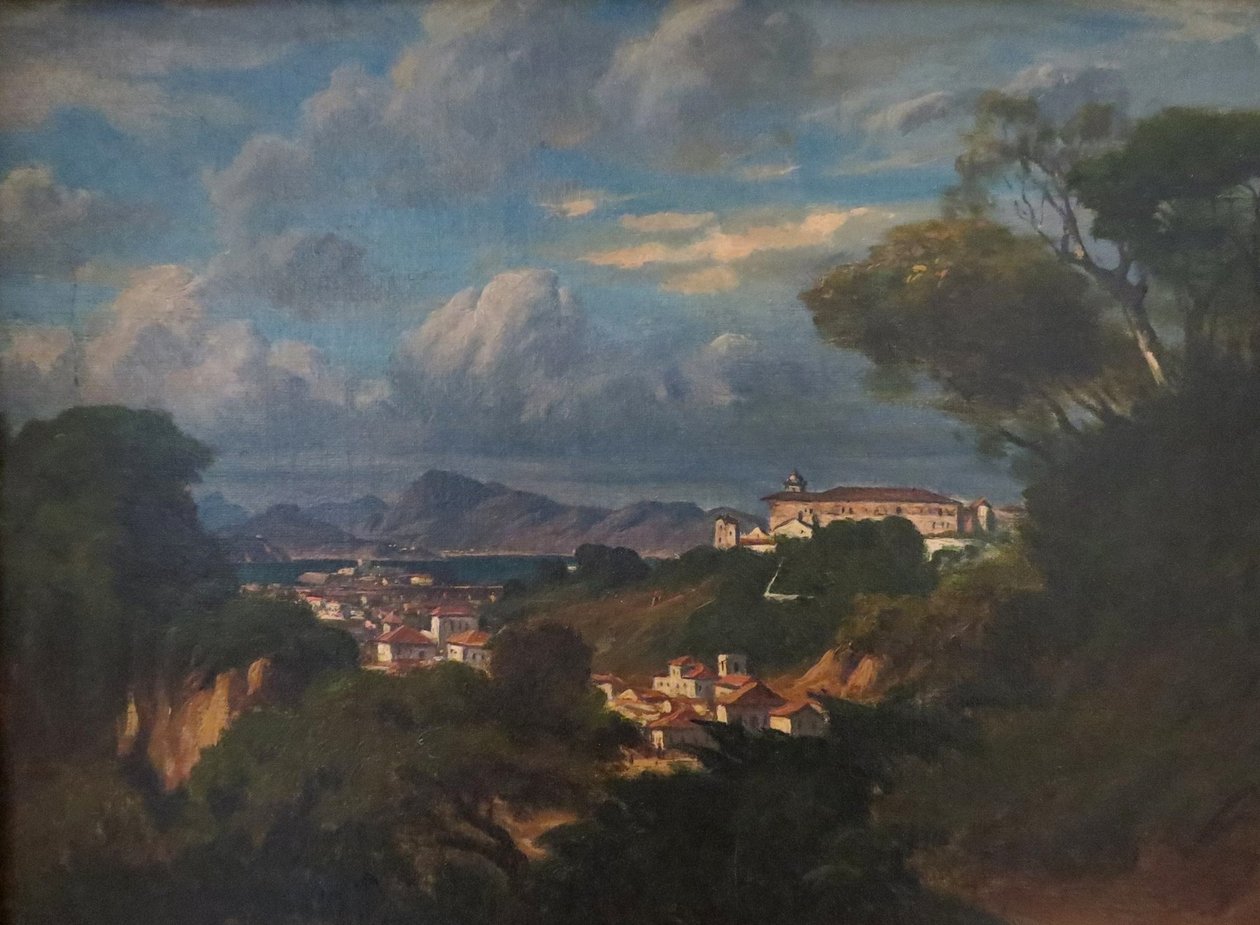 Vista del Convento de Santa Teresa, desde Paula Matos de Henri Nicolas Vinet