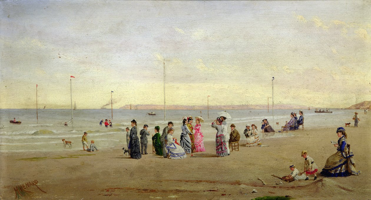 Playa en Trouville de Henri Renard