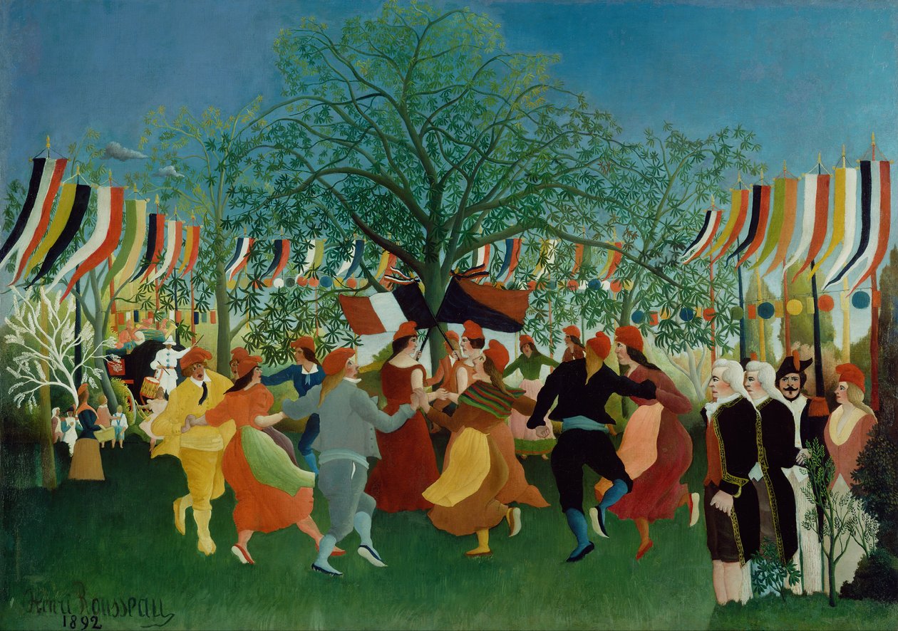 Centenario de la independencia de Henri Rousseau