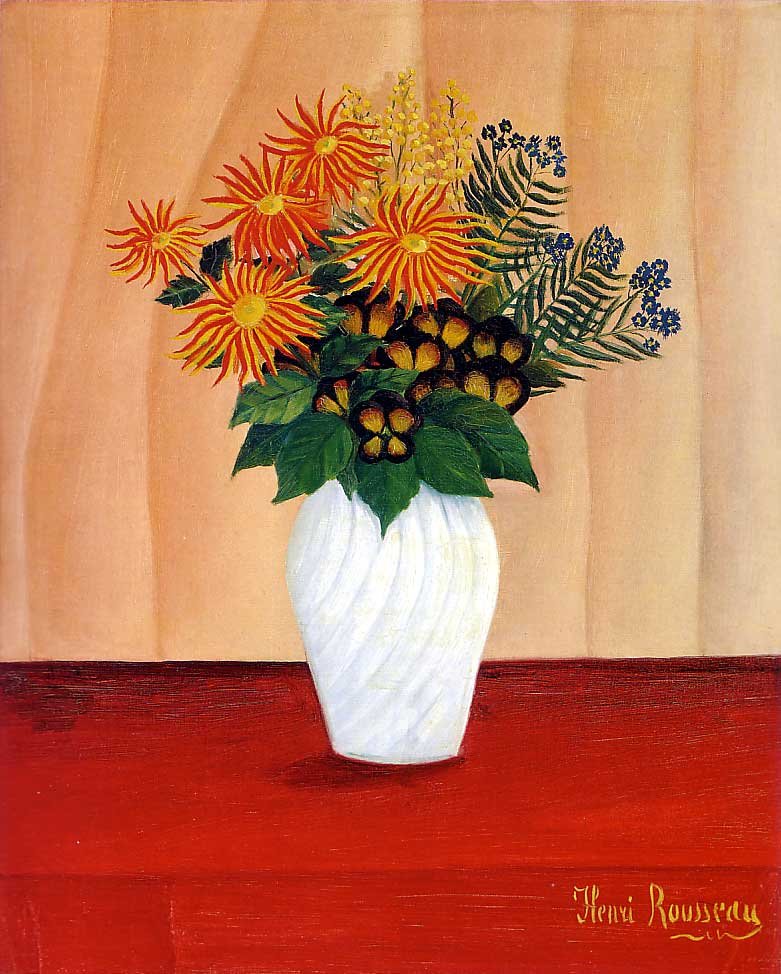 Ramo de flores de Henri Rousseau