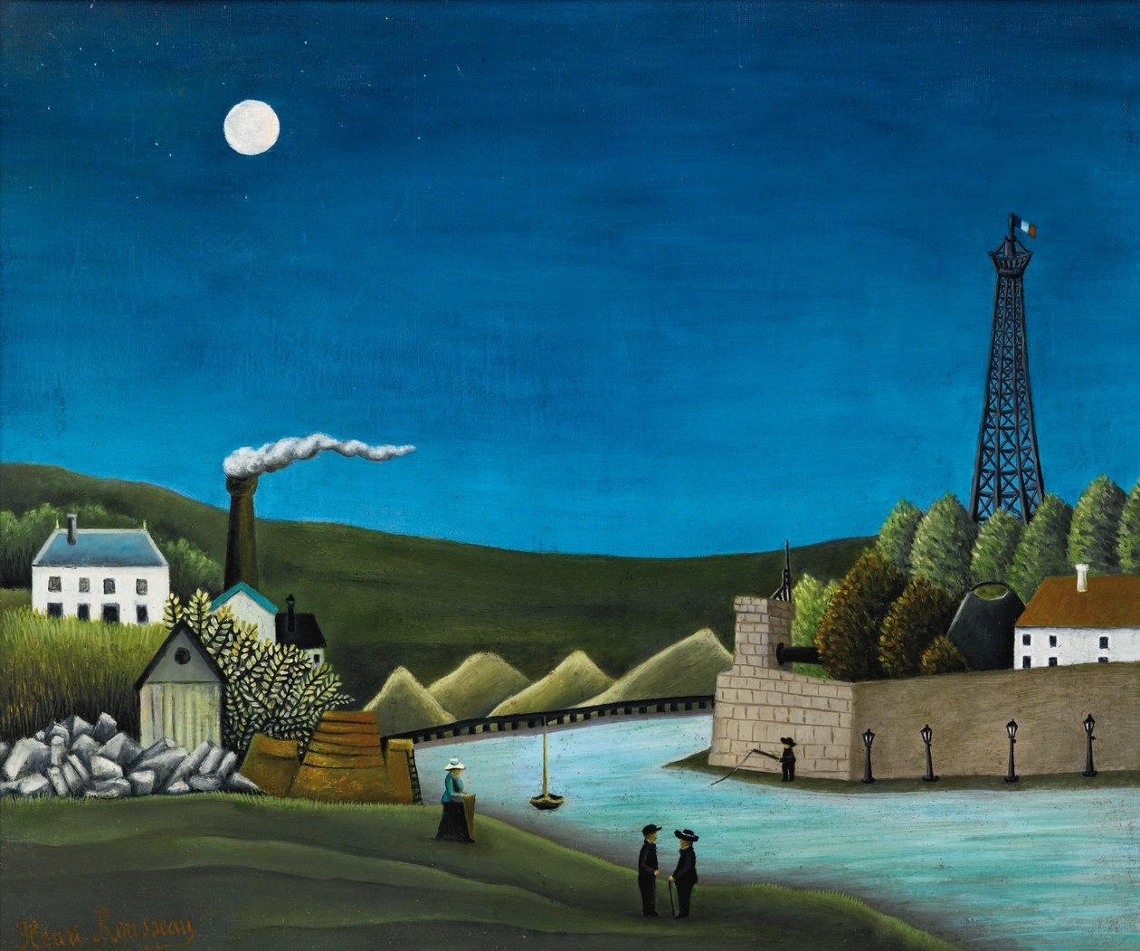 El Sena en Suresnes de Henri Rousseau