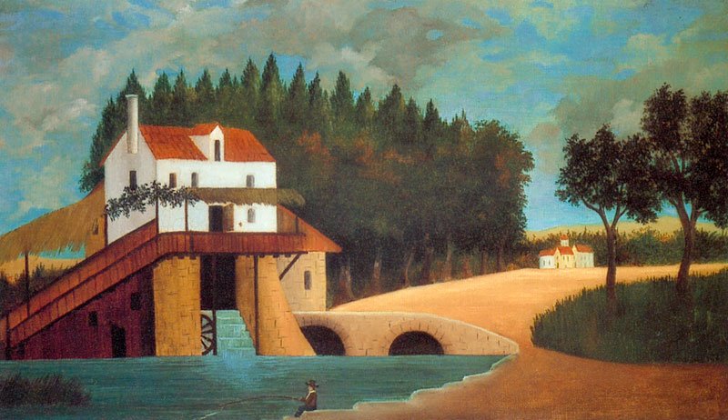 El molino de Henri Rousseau