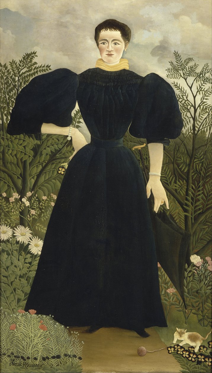 Retrato de Madame M de Henri Rousseau