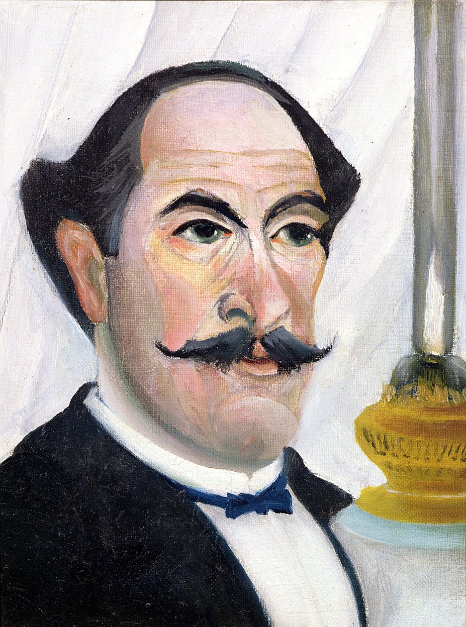 Autorretrato, c.1900-03 de Henri Rousseau