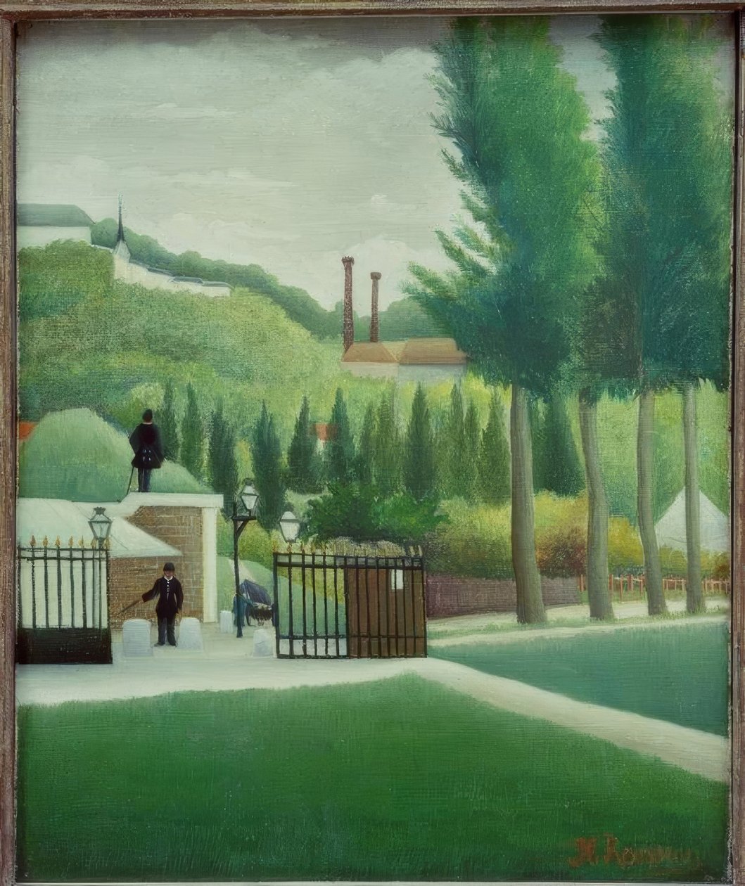 Estación de Grant | Henri Rousseau | Impresión de arte