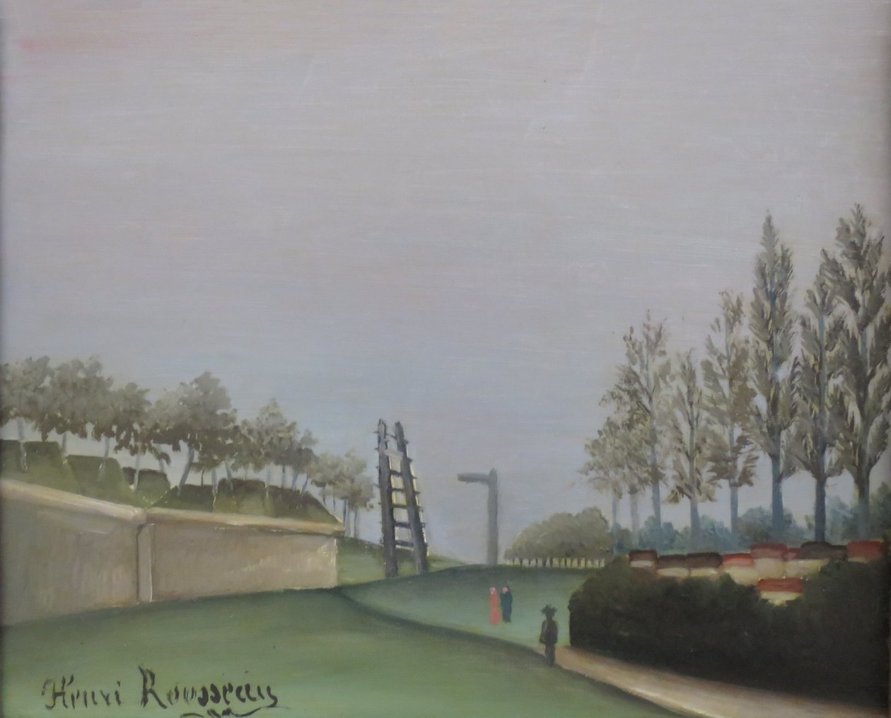 Vista de las fortificaciones desde la Porte de Vanves de Henri Rousseau