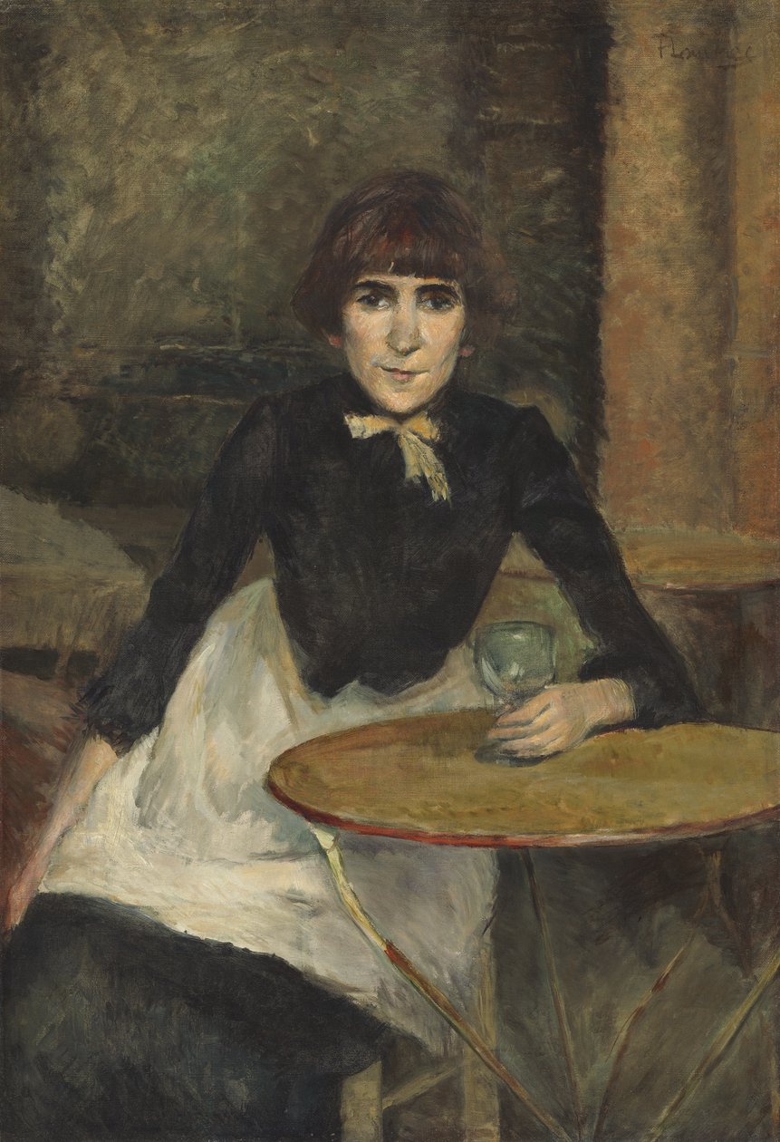 A la Bastilla (Jeanne Wenz), 1888 de Henri de Toulouse Lautrec