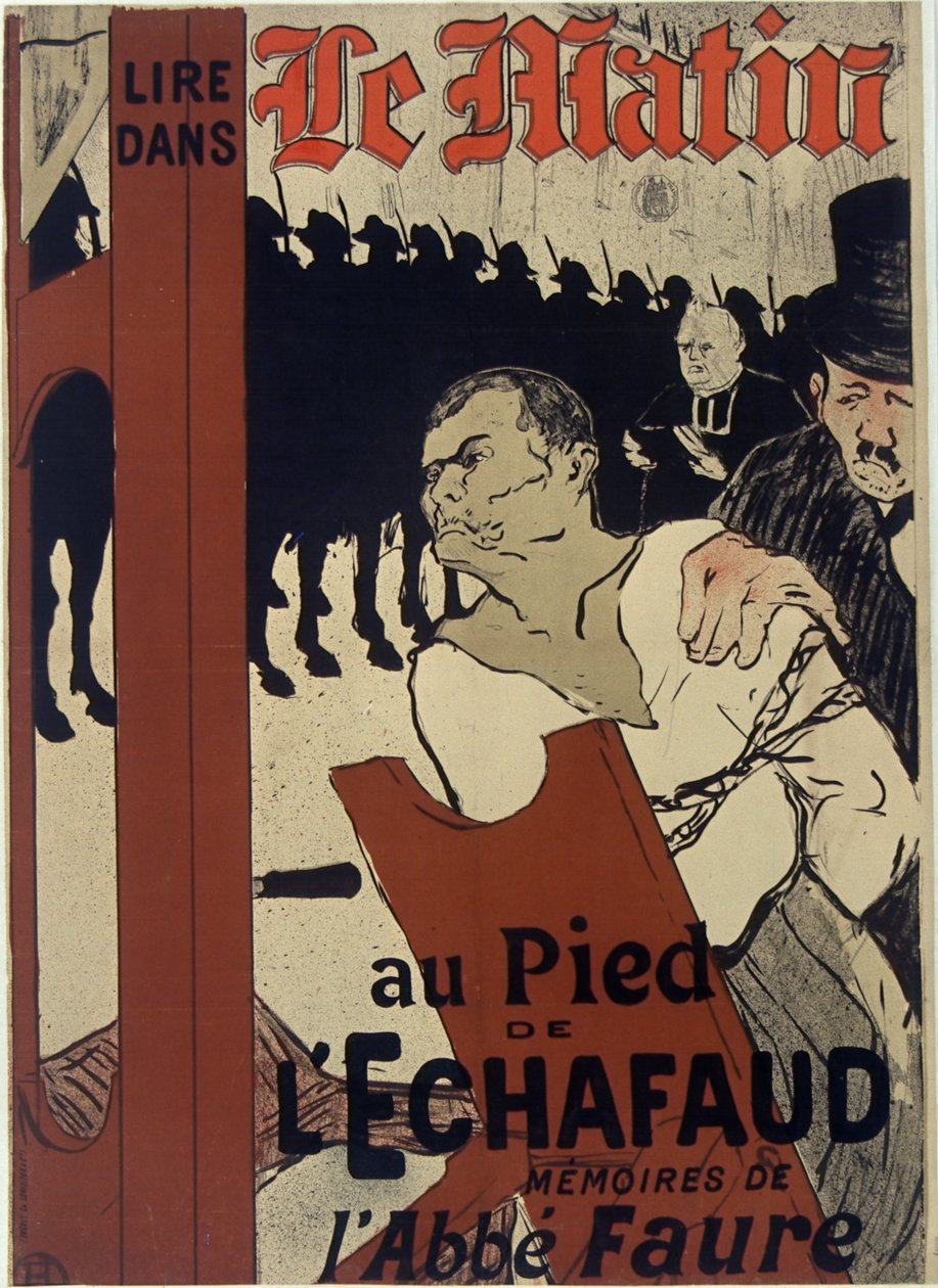 Cartel para Le Matin de Henri de Toulouse Lautrec
