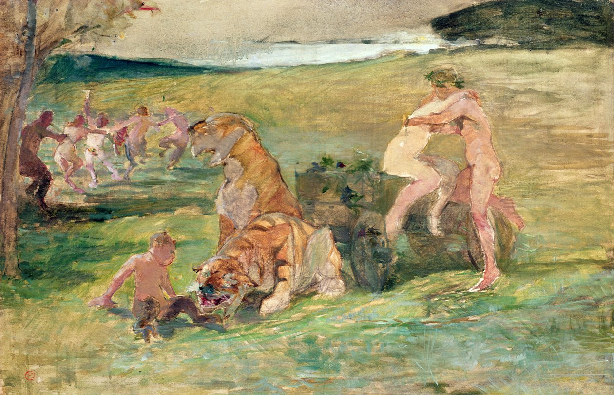 Alegoría, la fuente de la vida, 1883 de Henri de Toulouse Lautrec