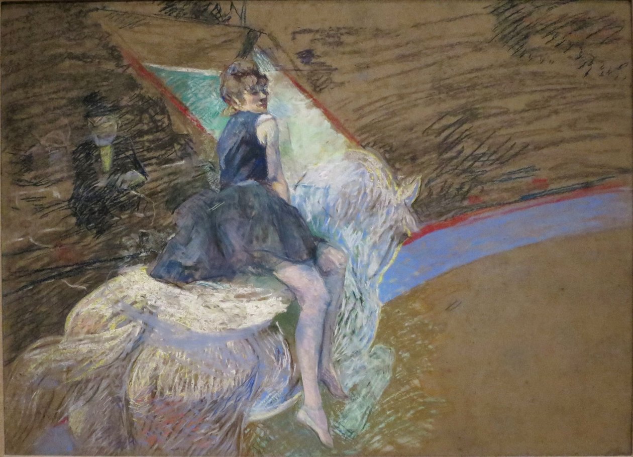 En el Circo Fernando de Henri de Toulouse Lautrec