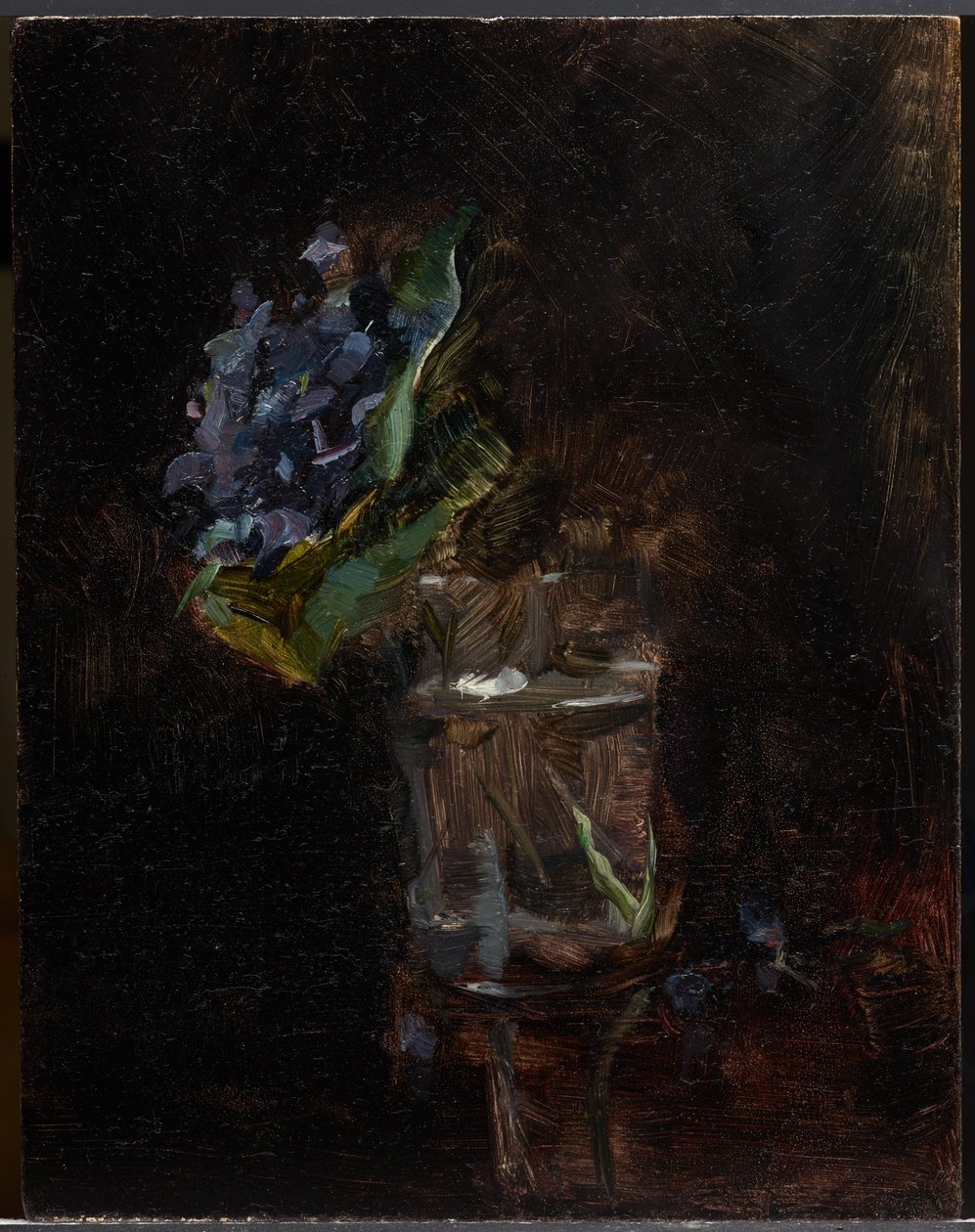 Ramo de violetas en un jarrón de Henri de Toulouse Lautrec